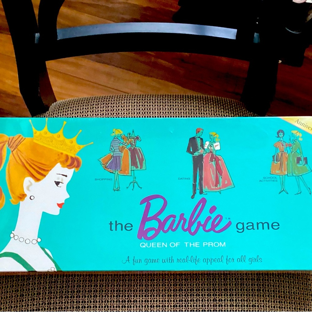 Barbie Board Game-Queen of the Prom 35th Anniversary Edition (Mattel 1994) New